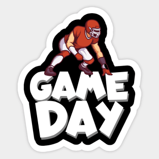 Game day Sticker